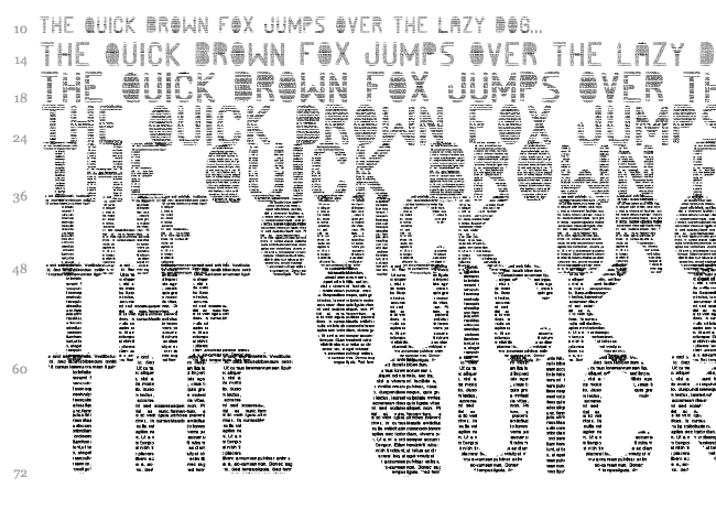 News papers ST font waterfall